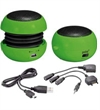 Aktiv Mini H�gtalare - SOUNDBALL GR�N